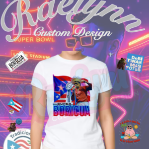 Custom Bad Bunny Super Bowl LIX Unisex T-Shirts