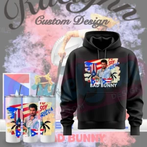 black hoodies with a 20 Oz tumbler